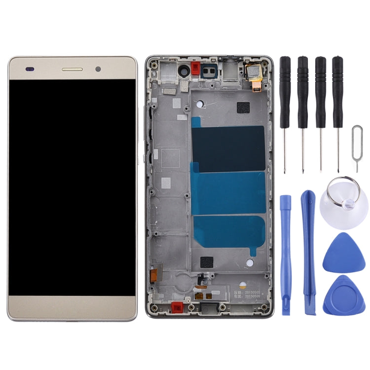OEM LCD Screen For Huawei P8 Lite Digitizer Full Assembly with Frame
