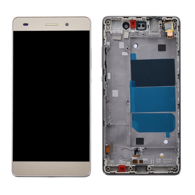 OEM LCD Screen For Huawei P8 Lite Digitizer Full Assembly with Frame