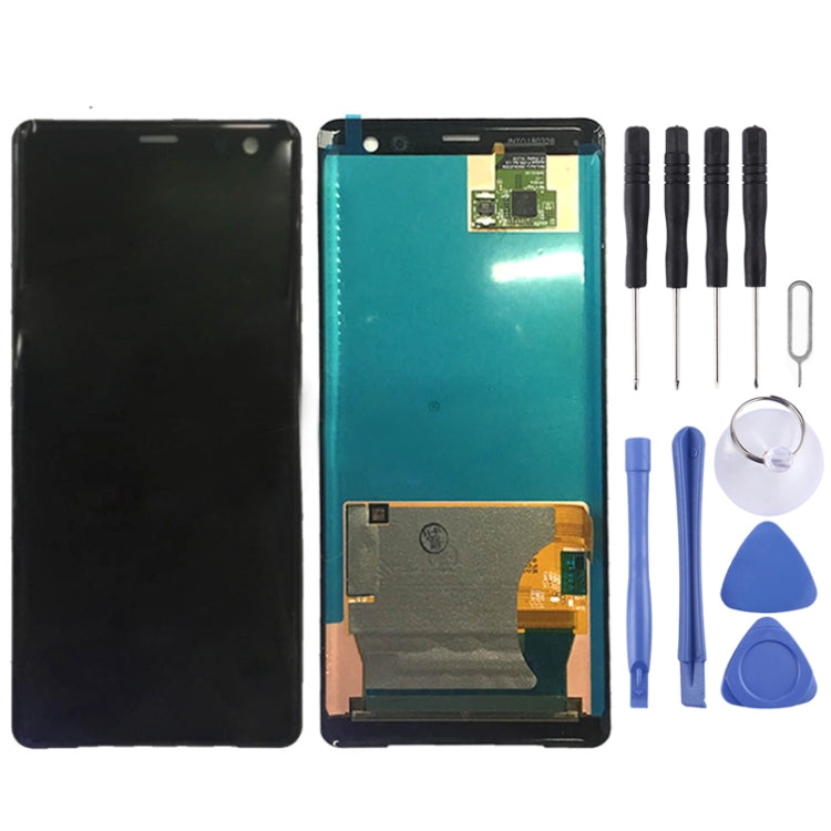 OEM LCD Screen for Sony Xperia XZ3 with Digitizer Full Assembly(Black)