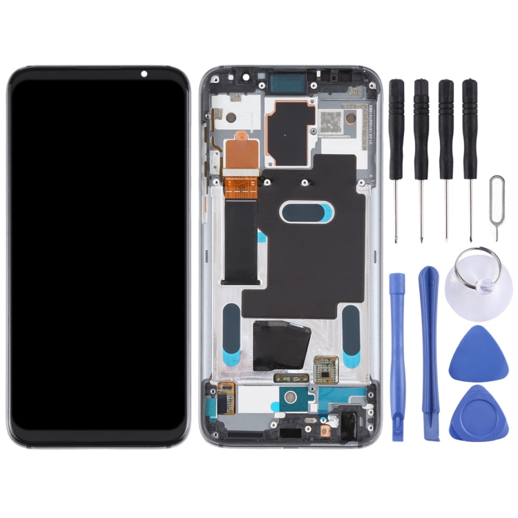 Original LCD Screen for Meizu 16 / 16th / M882H / M882Q Digitizer Full Assembly with Frame
