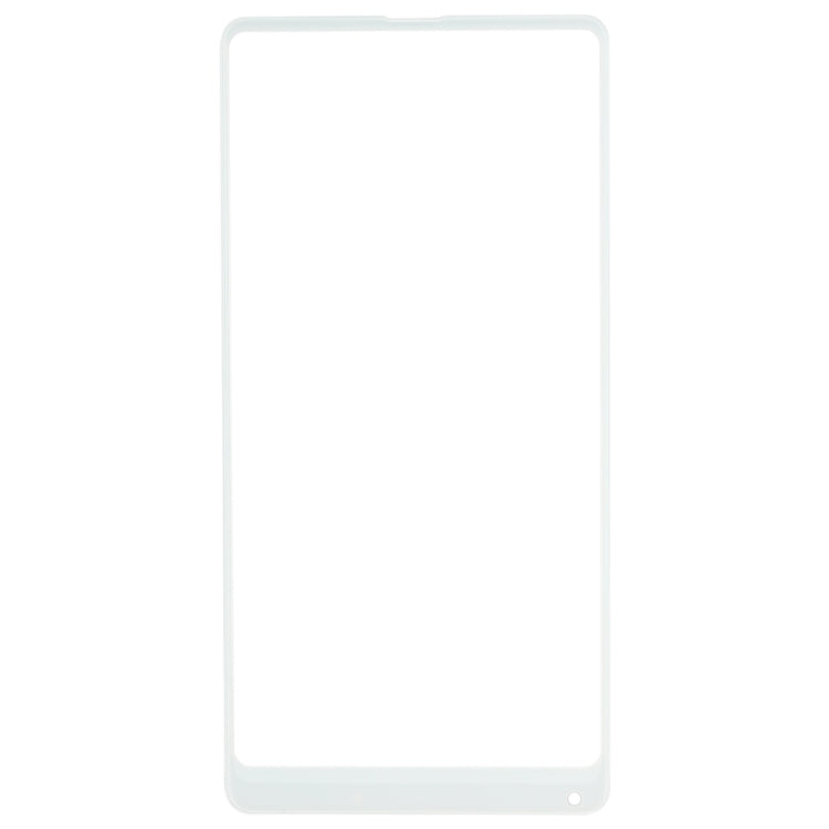 Front Screen Outer Glass Lens for Xiaomi Mi Mix2(White)