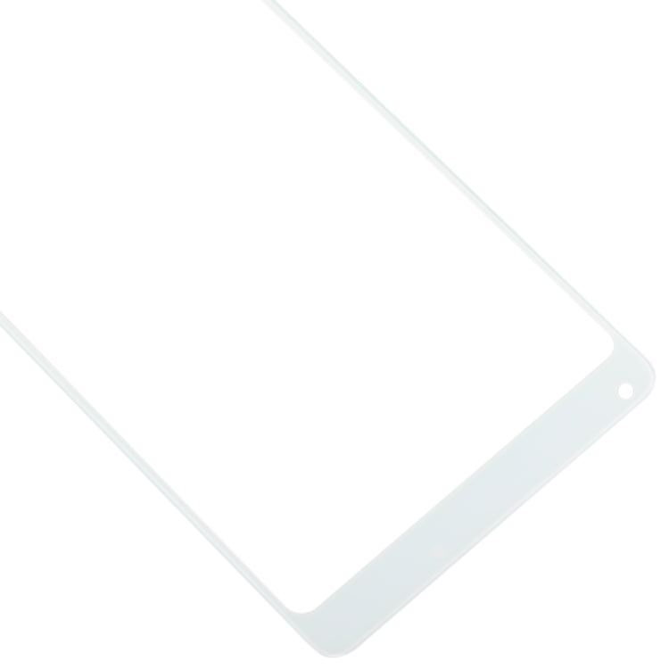 Front Screen Outer Glass Lens for Xiaomi Mi Mix2(White)