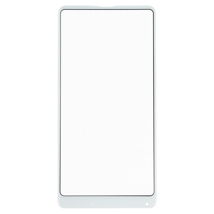 Front Screen Outer Glass Lens for Xiaomi Mi Mix 2S(White)