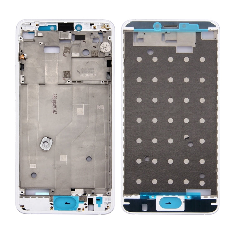 For Meizu U20 / Meilan U20 Front Housing LCD Frame Bezel (White)