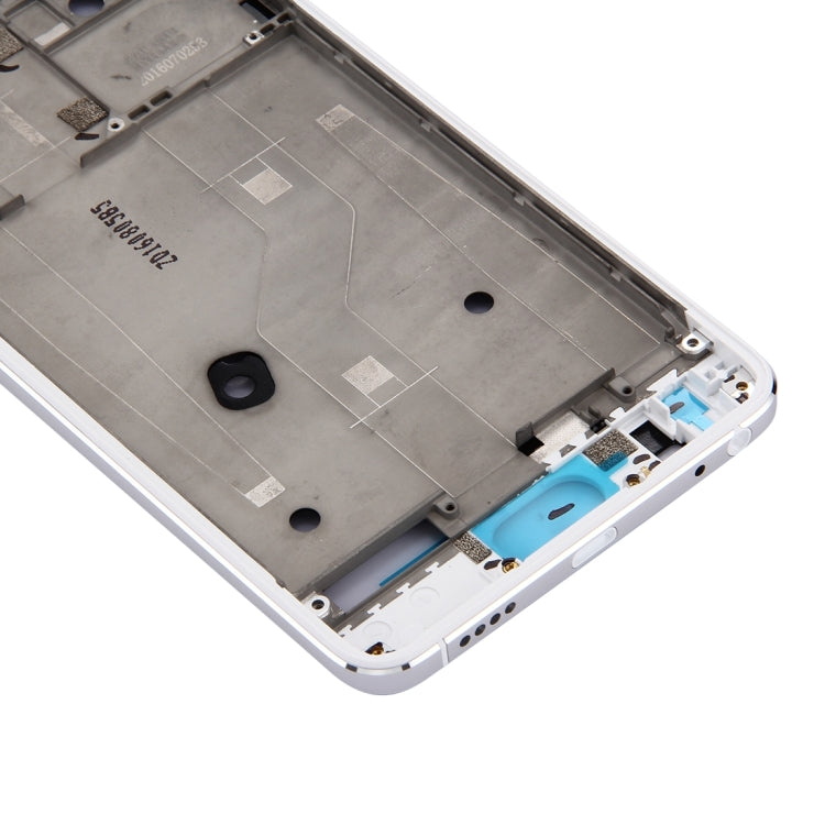 For Meizu U20 / Meilan U20 Front Housing LCD Frame Bezel (White)