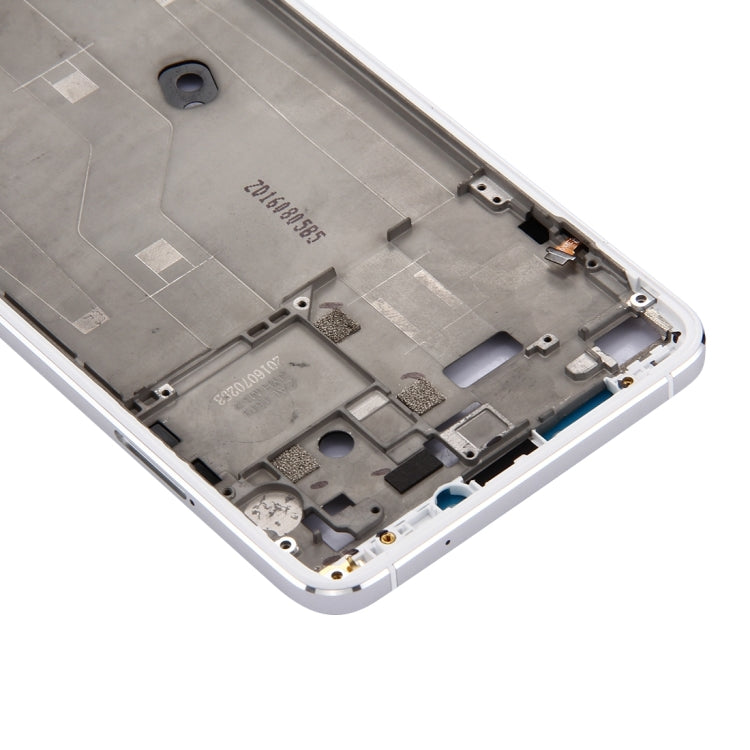 For Meizu U20 / Meilan U20 Front Housing LCD Frame Bezel (White)