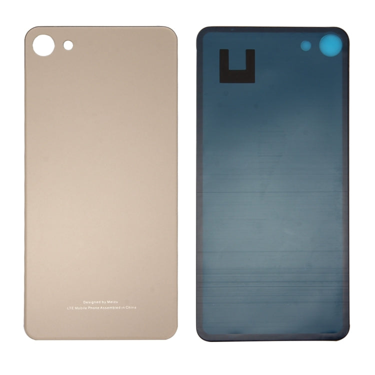 For Meizu U10 / Meilan U10 Glass Battery Back Cover with Adhesive