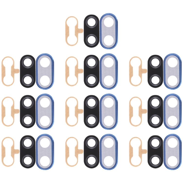 For Huawei Nova 3i 10pcs Back Camera Bezel with Lens Cover & Adhesive
