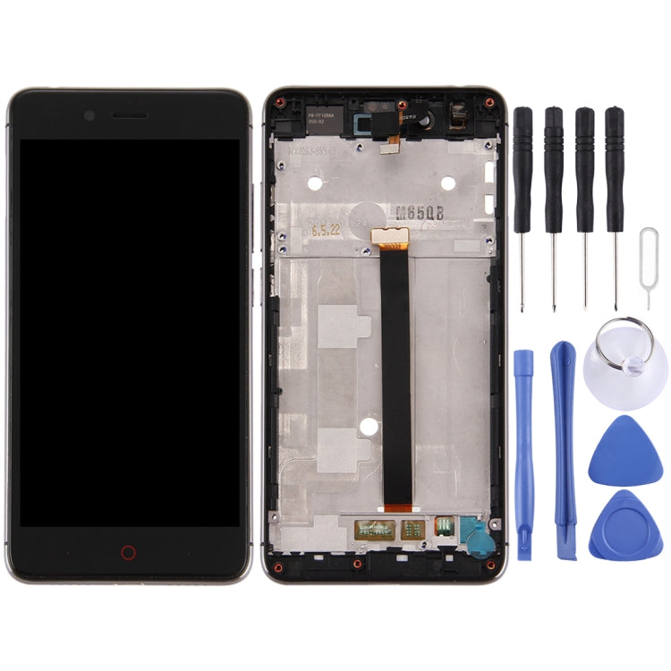 OEM LCD Screen For ZTE Nubia Z11 mini / NX529J Digitizer Full Assembly with Frameï¼ˆBlack)