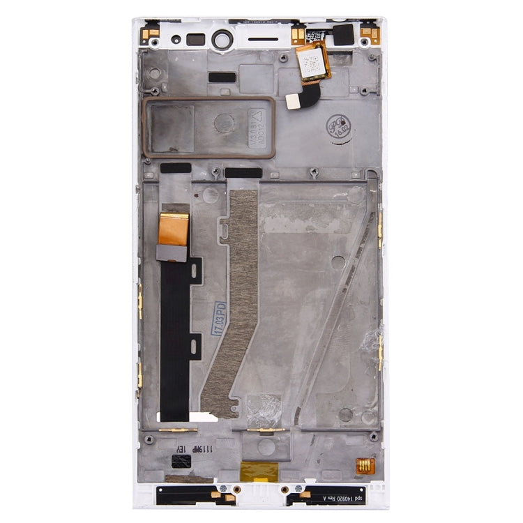 OEM LCD Screen for Lenovo Vibe Z2 Digitizer Full Assembly with Frame (White)