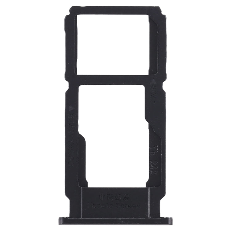 For OPPO R11 Plus SIM Card Tray + SIM Card Tray / Micro SD Card Tray