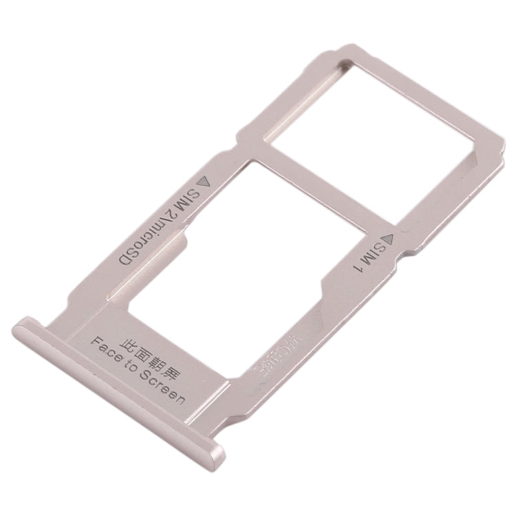 For OPPO R11 Plus SIM Card Tray + SIM Card Tray / Micro SD Card Tray