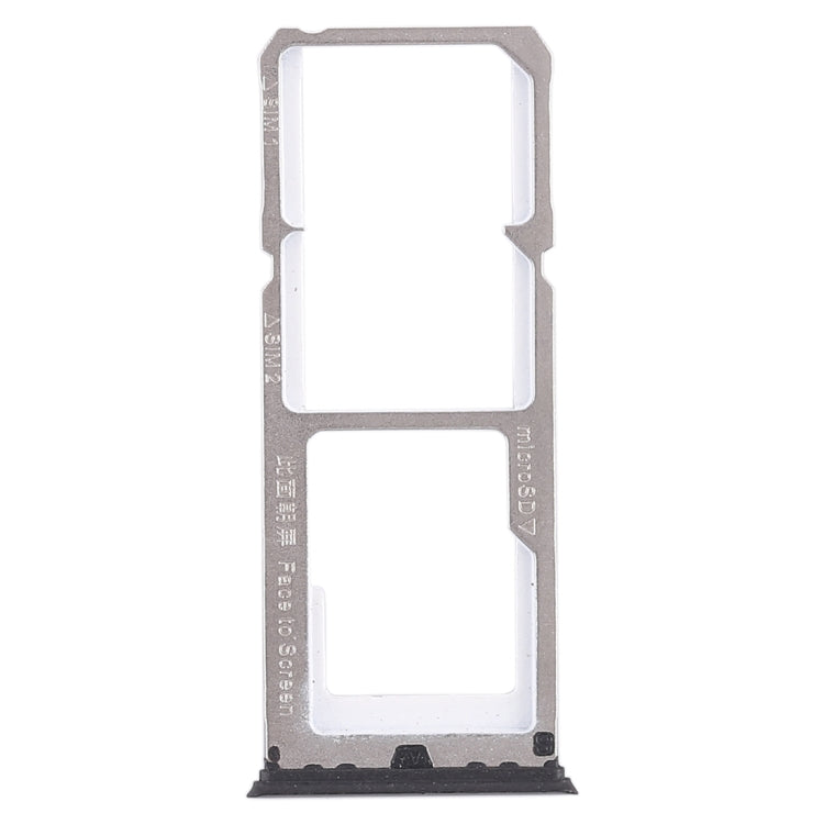 For OPPO A77 2 x SIM Card Tray + Micro SD Card Tray