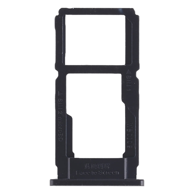 For OPPO R11s Plus SIM Card Tray + SIM Card Tray / Micro SD Card Tray