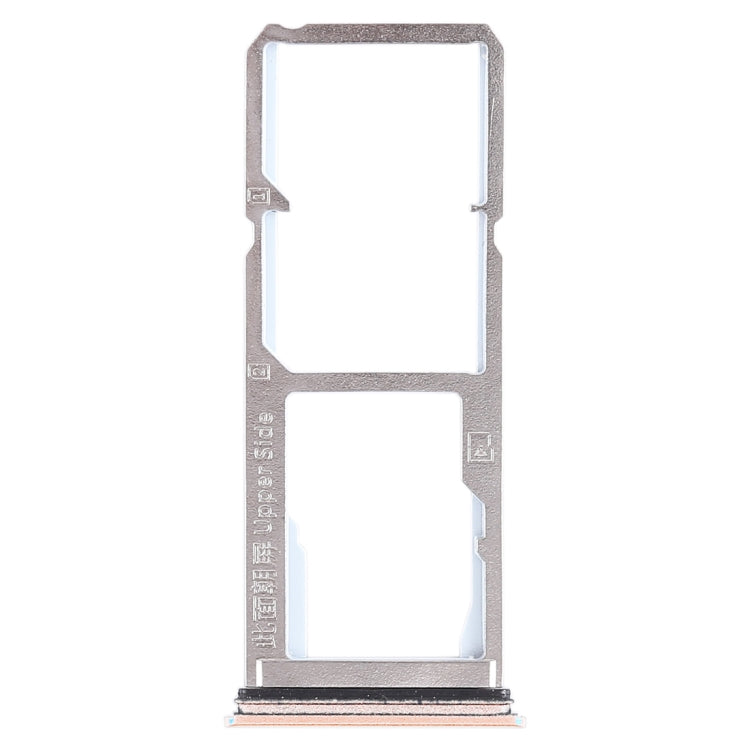 For Vivo Y75 2 x SIM Card Tray + Micro SD Card Tray