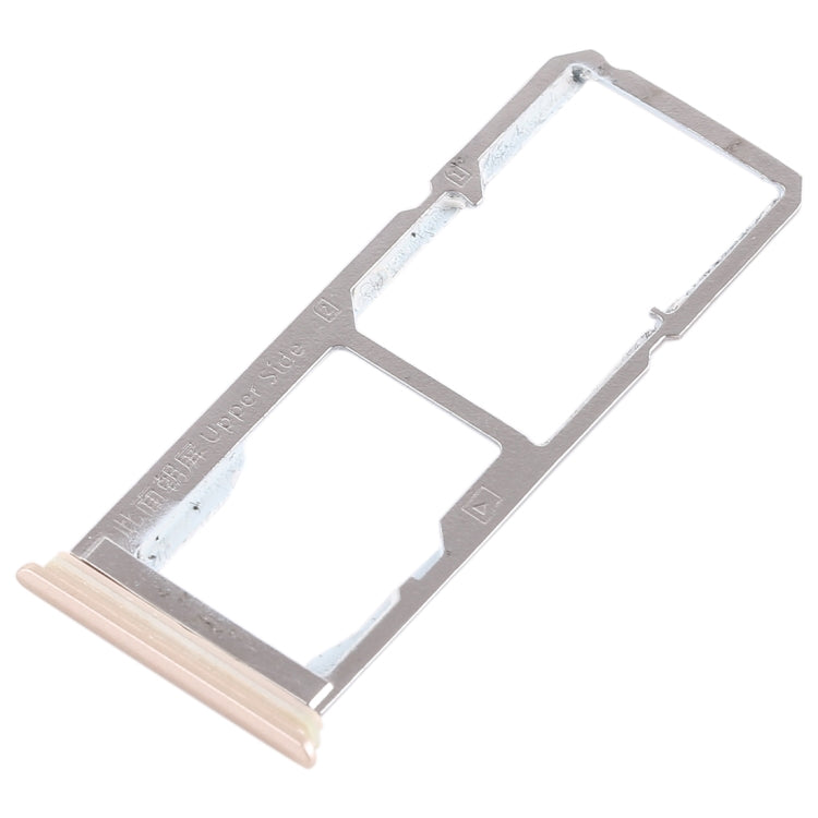 For Vivo Y75 2 x SIM Card Tray + Micro SD Card Tray