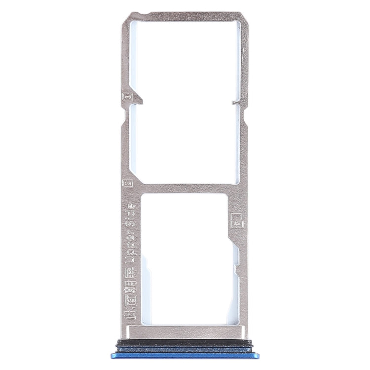 For Vivo Y75 2 x SIM Card Tray + Micro SD Card Tray