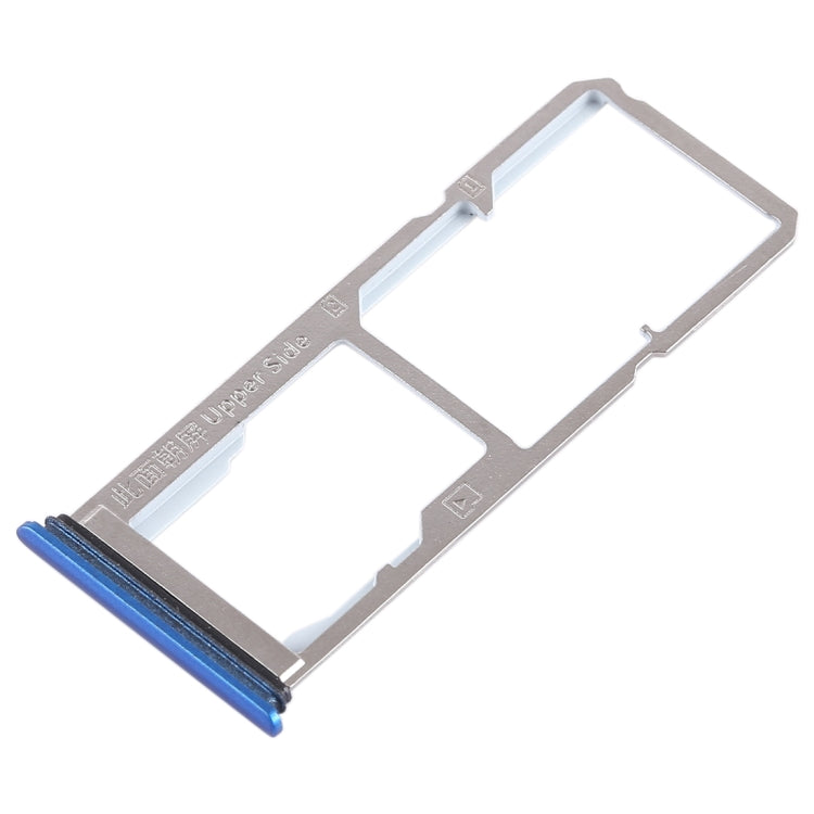 For Vivo Y75 2 x SIM Card Tray + Micro SD Card Tray