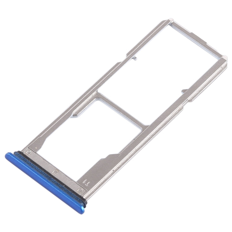 For Vivo Y75 2 x SIM Card Tray + Micro SD Card Tray