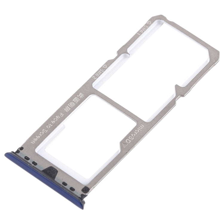 For OPPO A79 2 x SIM Card Tray + Micro SD Card Tray