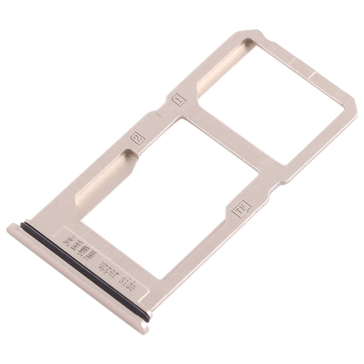 For Vivo X20 Plus SIM Card Tray + SIM Card Tray / Micro SD Card Tray