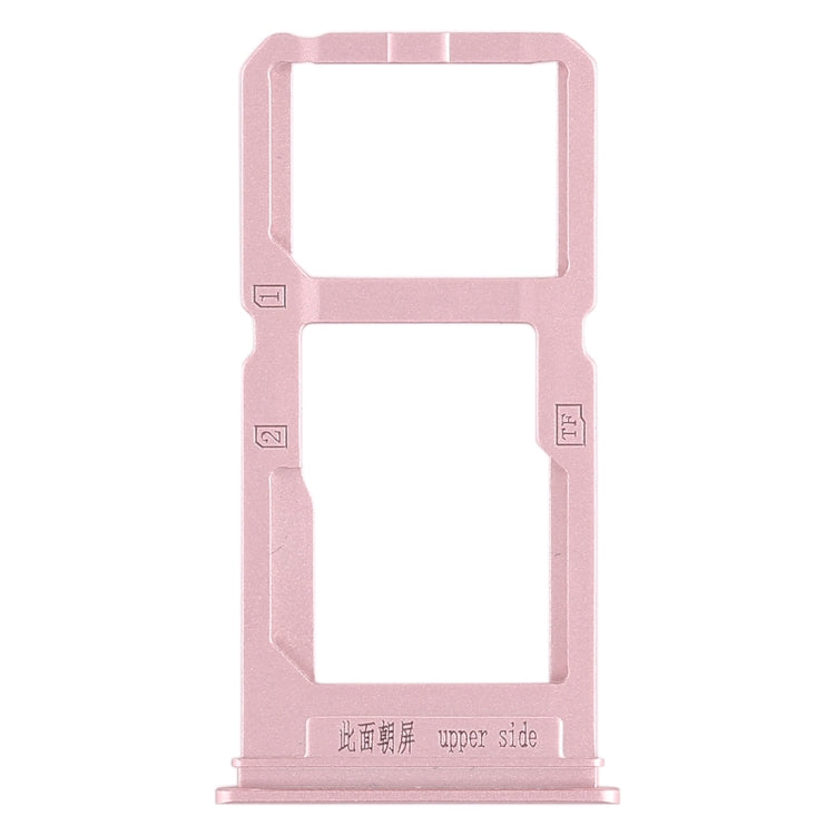 For Vivo X20 Plus SIM Card Tray + SIM Card Tray / Micro SD Card Tray