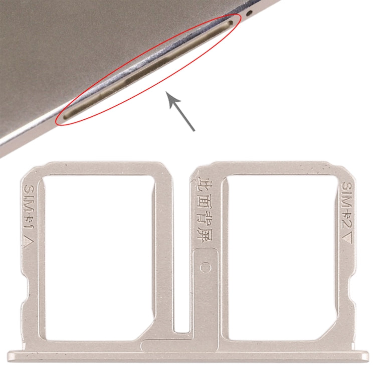 For Vivo Xplay5 2 x SIM Card Tray
