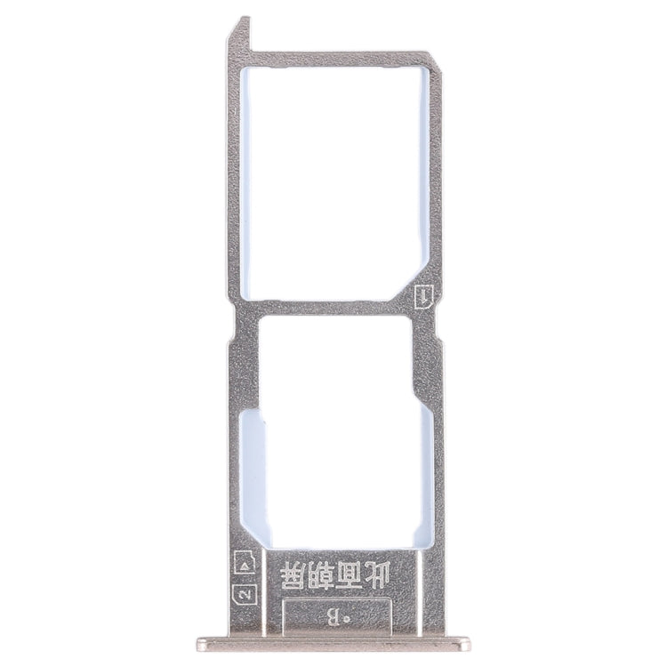 For Vivo Y37 SIM Card Tray + SIM Card Tray / Micro SD Card Tray