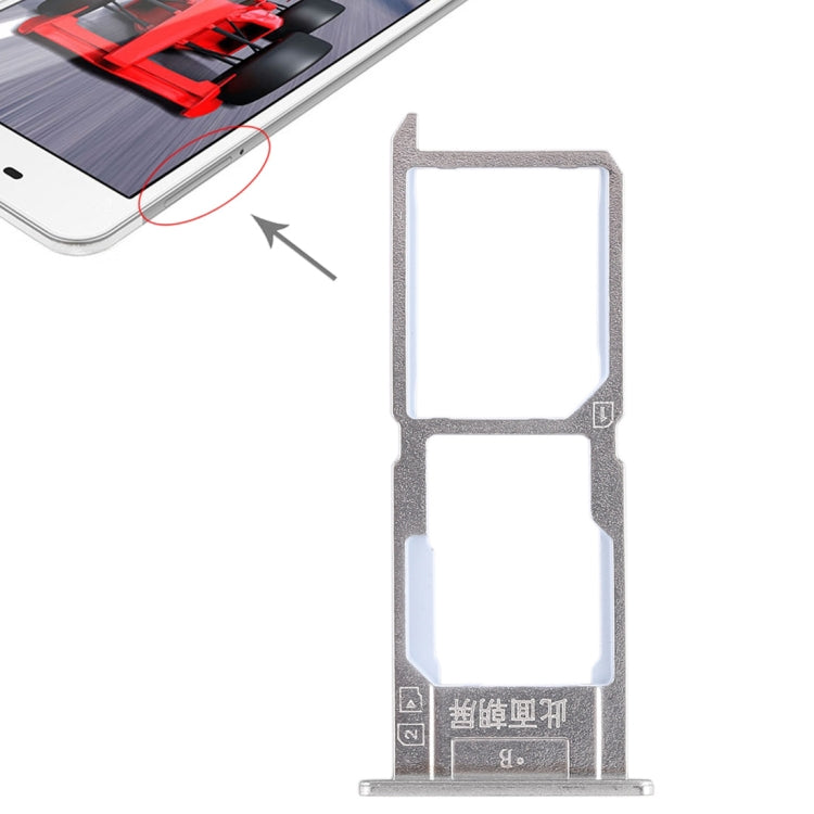 For Vivo Y37 SIM Card Tray + SIM Card Tray / Micro SD Card Tray