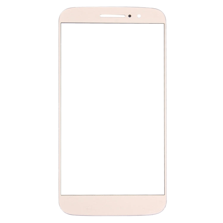 Front Screen Outer Glass Lens for Motorola Moto M / XT1662 (Gold)