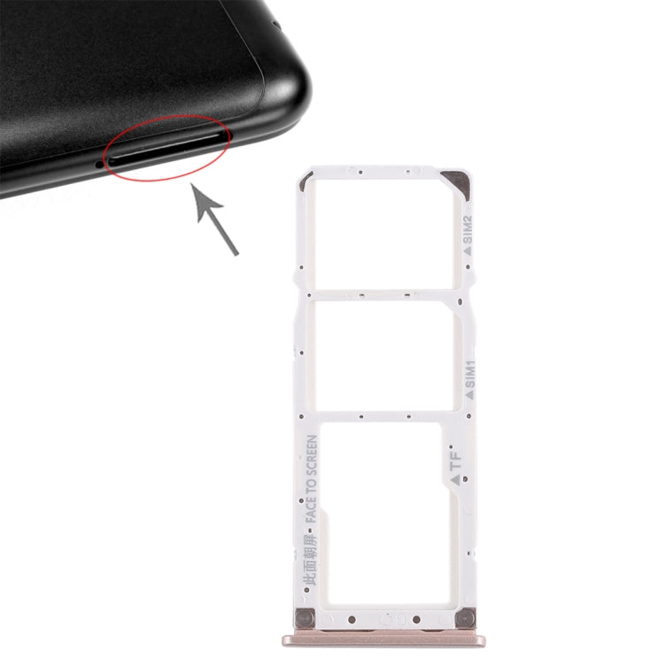 2 x SIM Card Tray + Micro SD Card Tray for Xiaomi Redmi 6 Pro