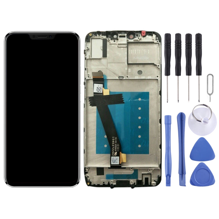 OEM LCD Screen for Lenovo S5 Pro  Digitizer Full Assembly with Frame (Black)