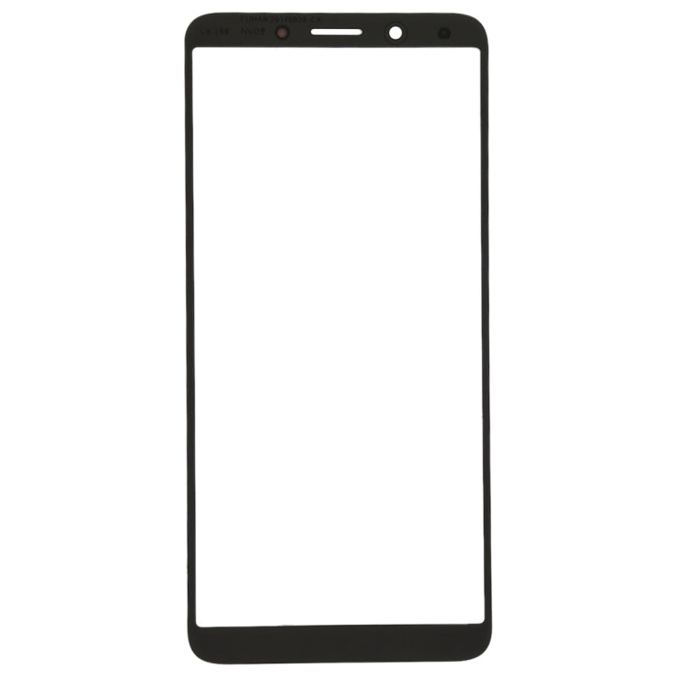 For OPPO A79 Front Screen Outer Glass Lens (Black)
