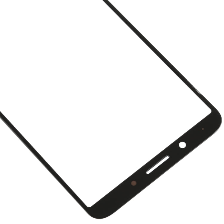For OPPO A79 Front Screen Outer Glass Lens (Black)