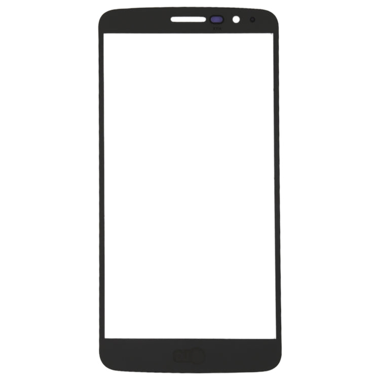 Front Screen Outer Glass Lens for LG Stylus 3 / K10 Pro(Black)