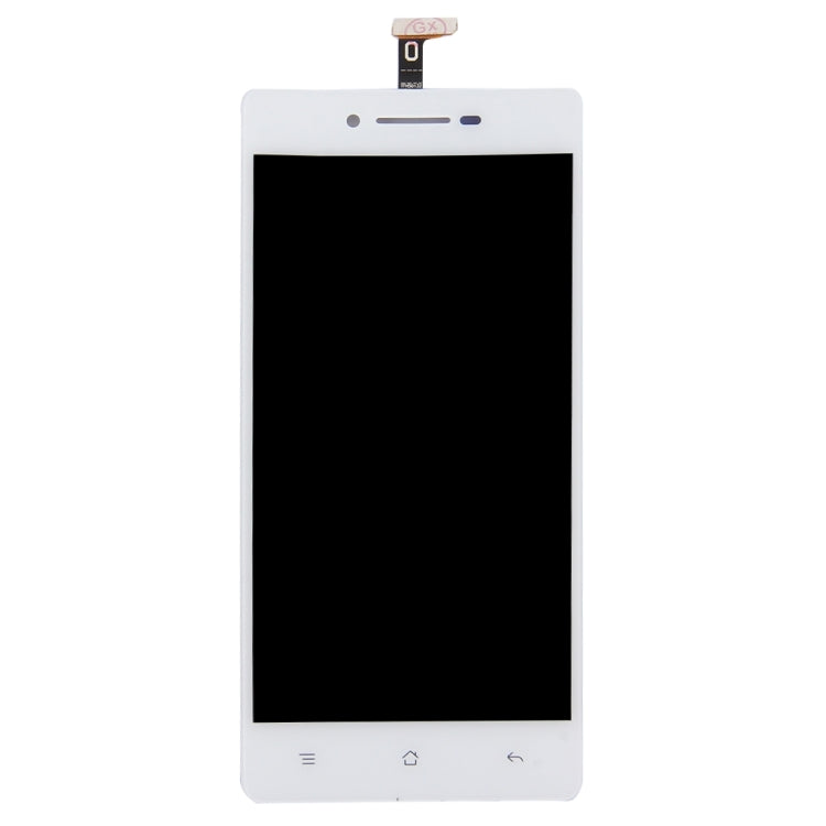 For OPPO R1s / R8007 LCD Screen and Digitizer Full Assembly(White)