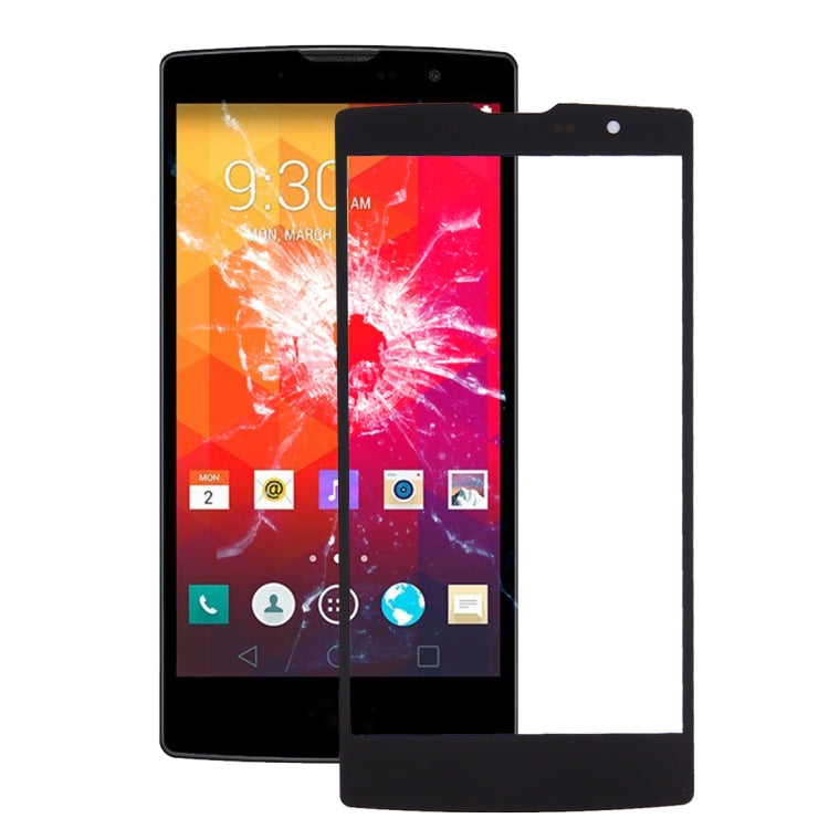 Front Screen Outer Glass Lens for LG Magna / H500 / H501 / H502 / H504 (Black)
