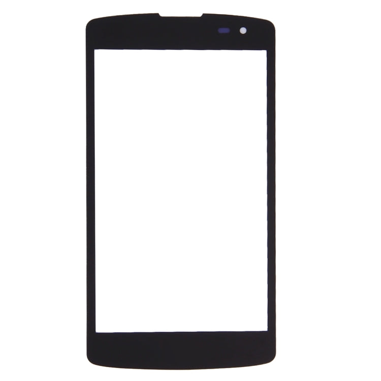 Front Screen Outer Glass Lens for LG L Fino / D290 / D295 & F60 / D390 / D395 (Black)