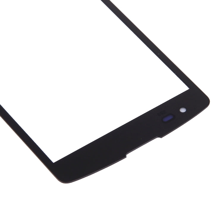 Front Screen Outer Glass Lens for LG L Fino / D290 / D295 & F60 / D390 / D395 (Black)