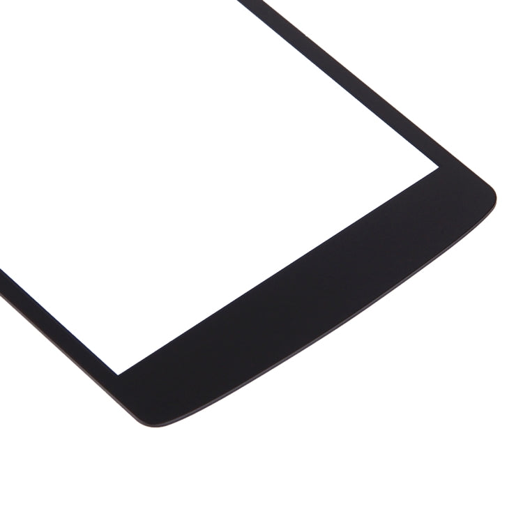 Front Screen Outer Glass Lens for LG L Fino / D290 / D295 & F60 / D390 / D395 (Black)