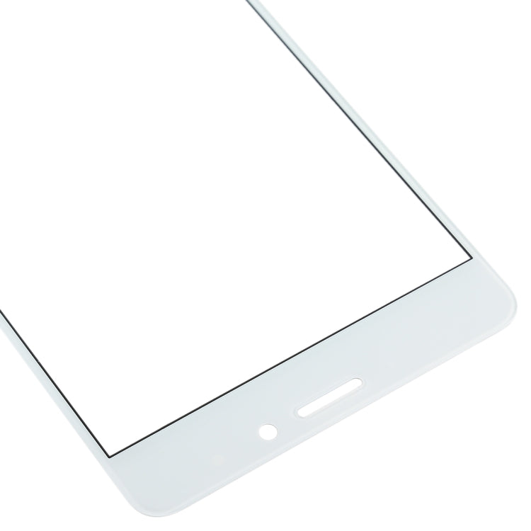 For Meizu PRO 7 Plus Front Screen Outer Glass Lens (White)