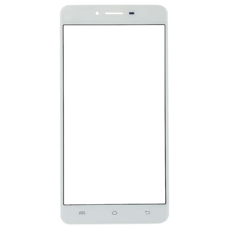 For Vivo X6 Plus Front Screen Outer Glass Lens (White)