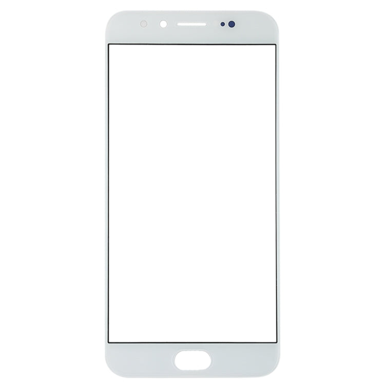For Vivo X9 Front Screen Outer Glass Lens (White)