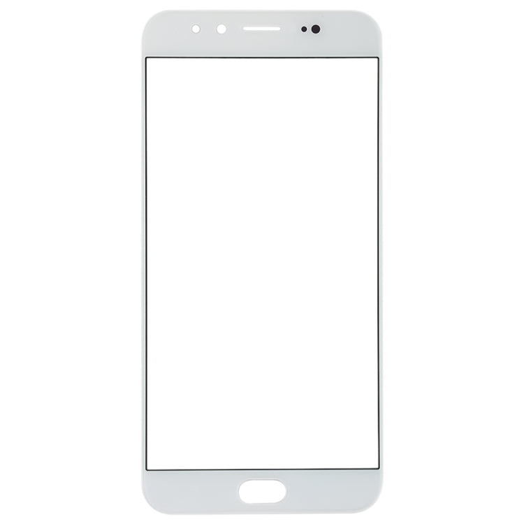 For Vivo X9 Plus Front Screen Outer Glass Lens (White)