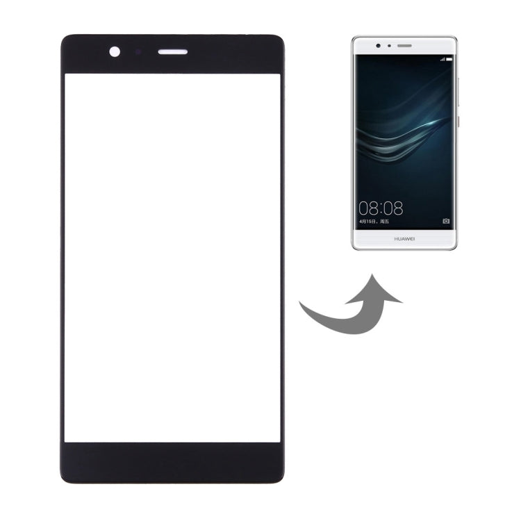 For Huawei P9 Plus  10PCS Front Screen Outer Glass Lens