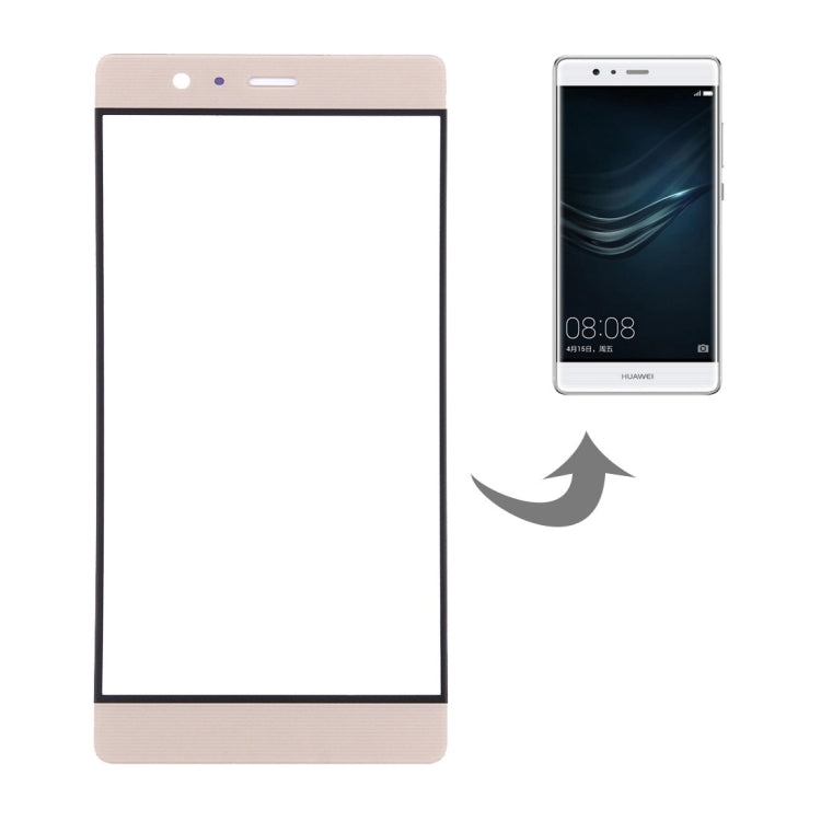 For Huawei P9 Plus  10PCS Front Screen Outer Glass Lens