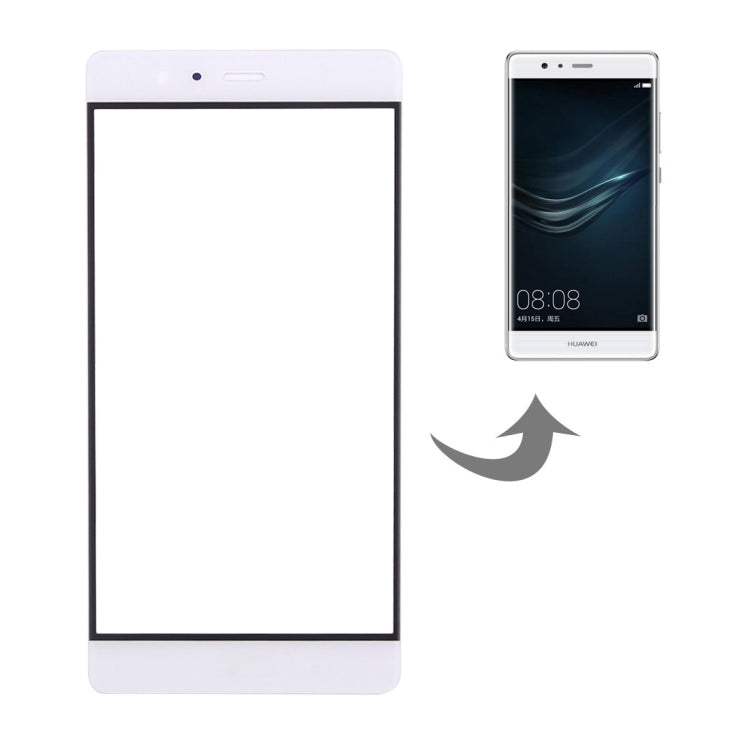 For Huawei P9 Plus  10PCS Front Screen Outer Glass Lens