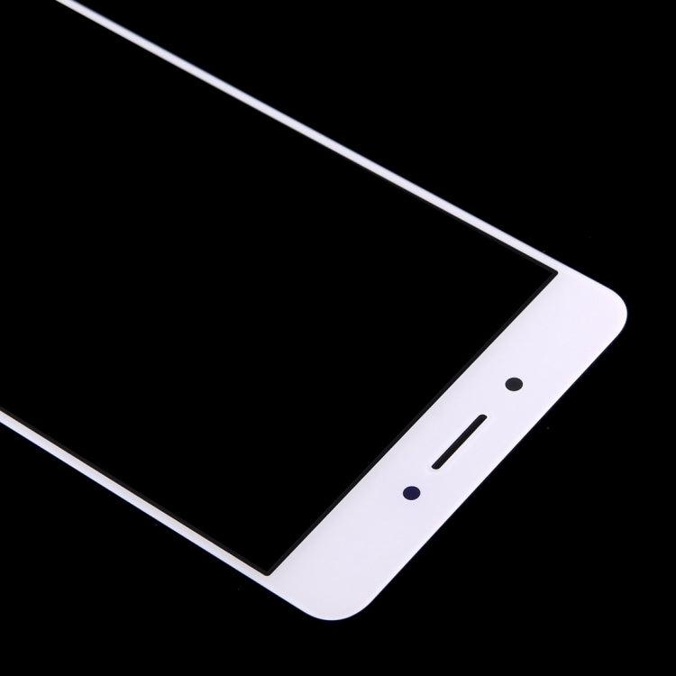 For Huawei Enjoy 6s  10PCS Front Screen Outer Glass Lens (White)