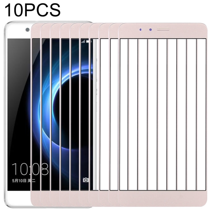 For Huawei Honor V8  10PCS Front Screen Outer Glass Lens