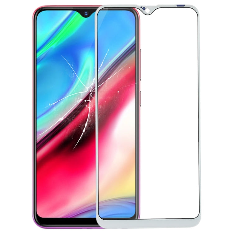 For Vivo Y93 Front Screen Outer Glass Lens (White)